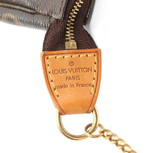 Louis Vuitton Monogram Trunks and Bags Mini Pochette Accessoires Brown