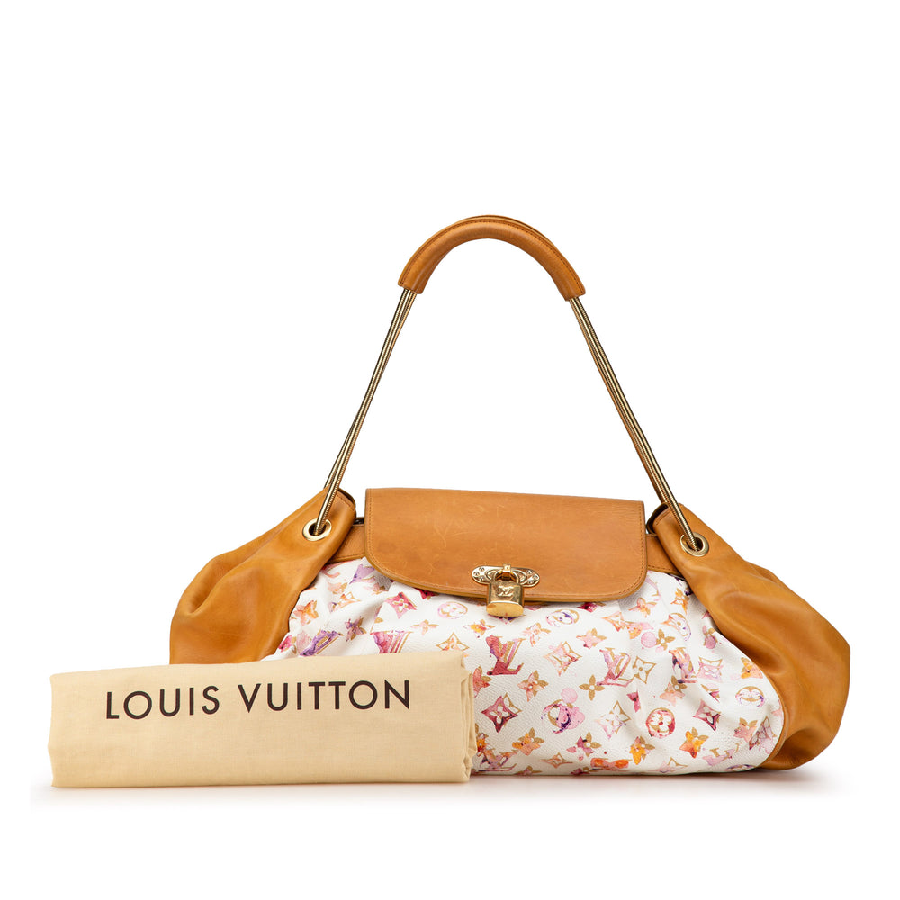 Louis Vuitton x Richard Prince Monogram Watercolor Aquarelle Jamais White