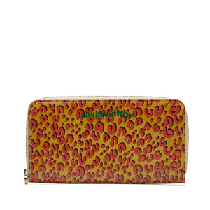 Louis Vuitton X Stephen Sprouse Vernis Leopard Zippy Yellow