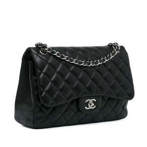 Chanel Jumbo Classic Lambskin Double Flap Black