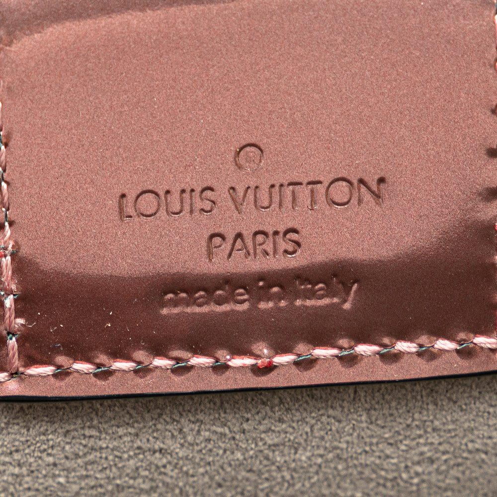 Louis Vuitton Monogram Vernis Long Beach PM Pink