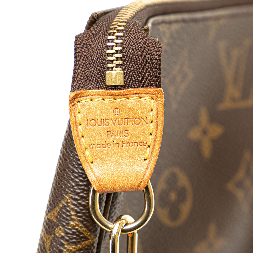 Louis Vuitton Monogram Pochette Accessoires Brown