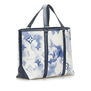 Louis Vuitton Monogram Watercolor Weekend Tote PM Blue