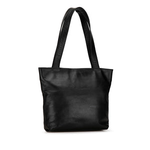 Chanel Embossed Lambskin CC Tote Black