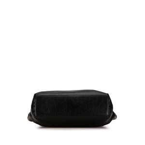 Chanel Embossed Lambskin CC Tote Black