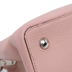 Louis Vuitton Taurillon Capucines MM Pink