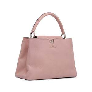 Louis Vuitton Taurillon Capucines MM Pink