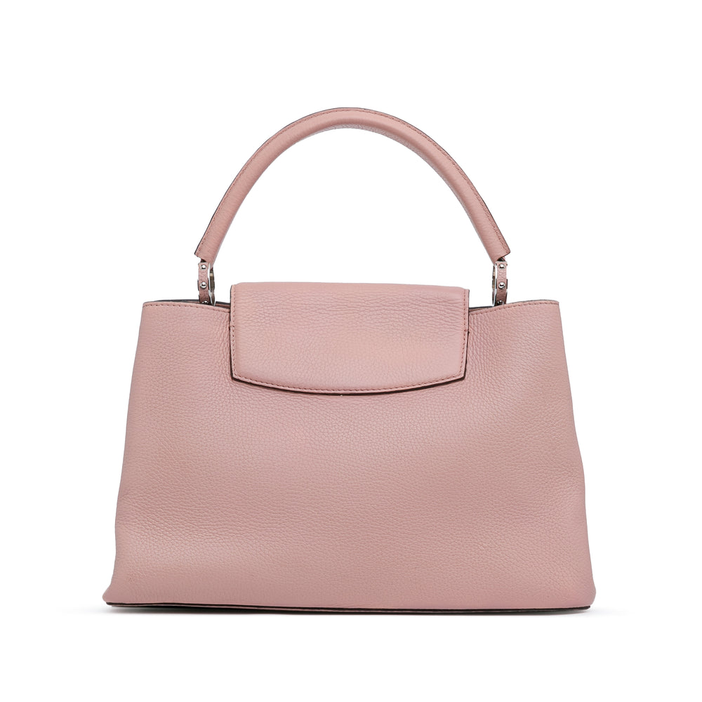 Louis Vuitton Taurillon Capucines MM Pink