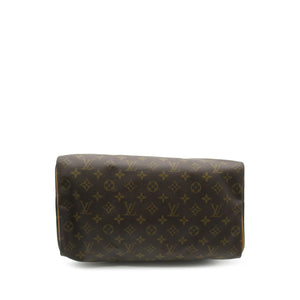 Louis Vuitton Monogram Speedy 35 Brown