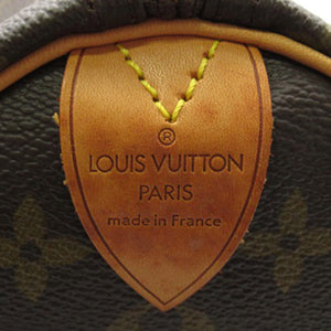 Louis Vuitton Monogram Speedy 35 Brown