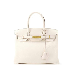 Hermès Clemence Birkin Retourne 30 White