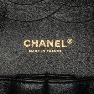 Chanel Jumbo Classic Chevron Lambskin Double Flap Black