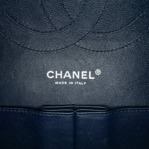 Chanel Jumbo Classic Caviar Double Flap Blue