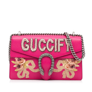 Gucci Small Guccify Dionysus Shoulder Bag Pink