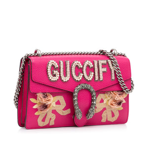 Gucci Small Guccify Dionysus Shoulder Bag Pink