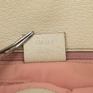 Gucci GG Canvas Eclipse Shoulder Bag Pink