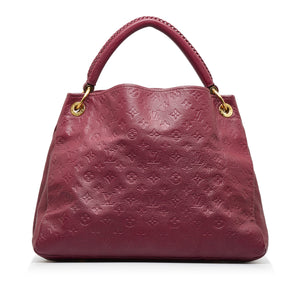 Louis Vuitton Monogram Empreinte Artsy MM Red