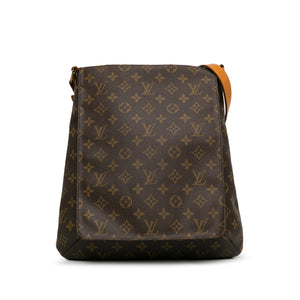 Louis Vuitton Monogram Musette Salsa GM Brown