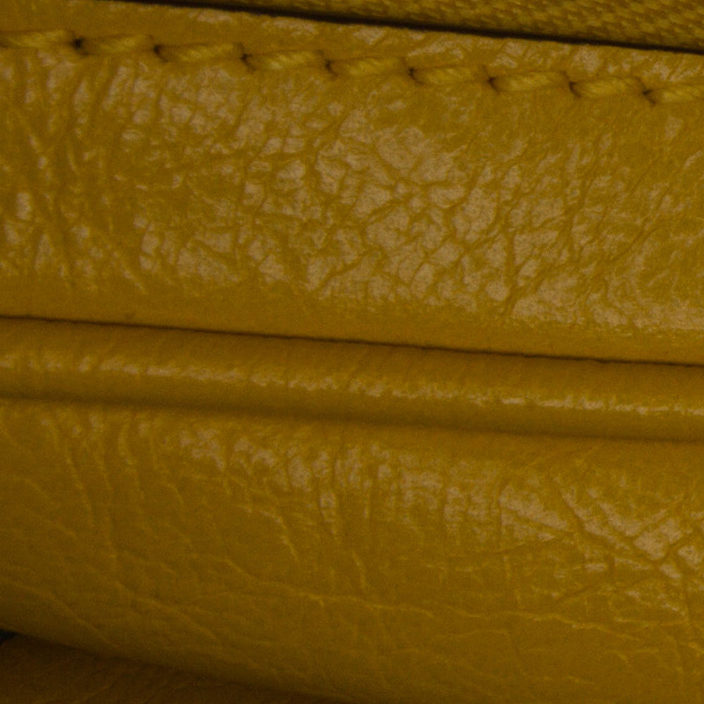 Gucci Interlocking G Morpheus Leather Belt Bag Yellow