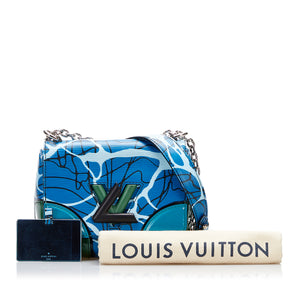 Louis Vuitton Epi Aqua Twist PM Blue