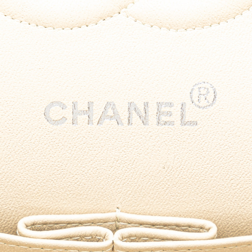 Chanel Medium Classic Lambskin Double Flap Brown