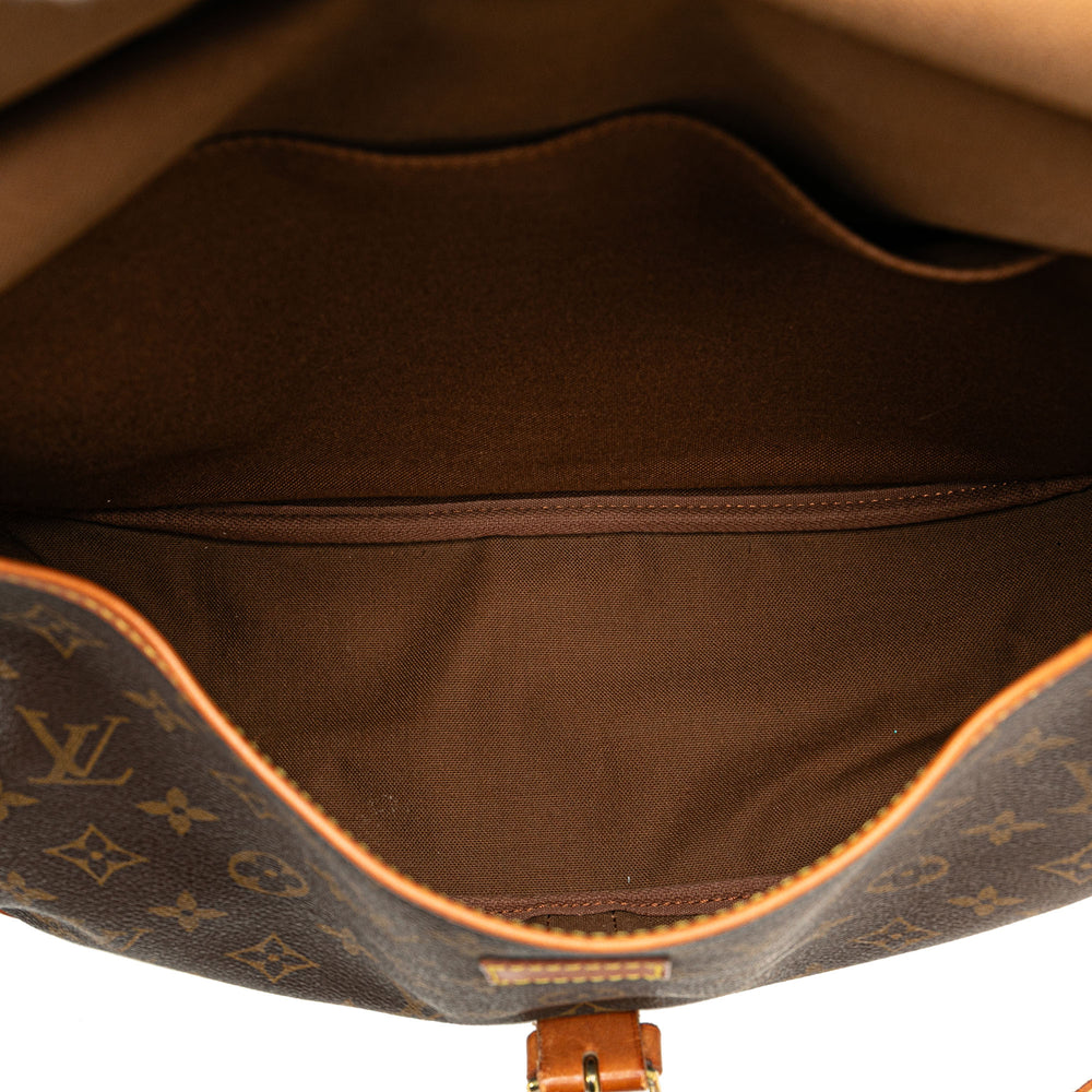 Louis Vuitton Monogram Saumur 35 Brown