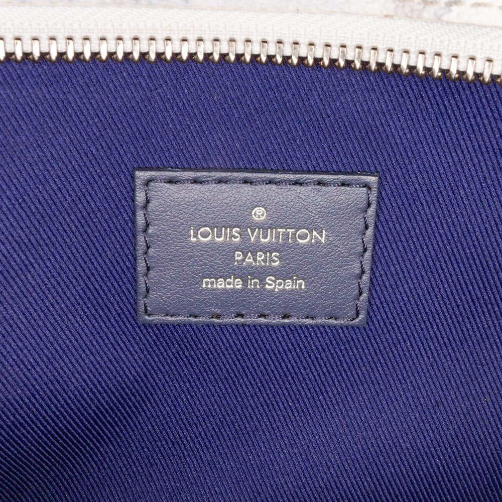 Louis Vuitton Monogram Watercolor Weekend Tote PM Blue