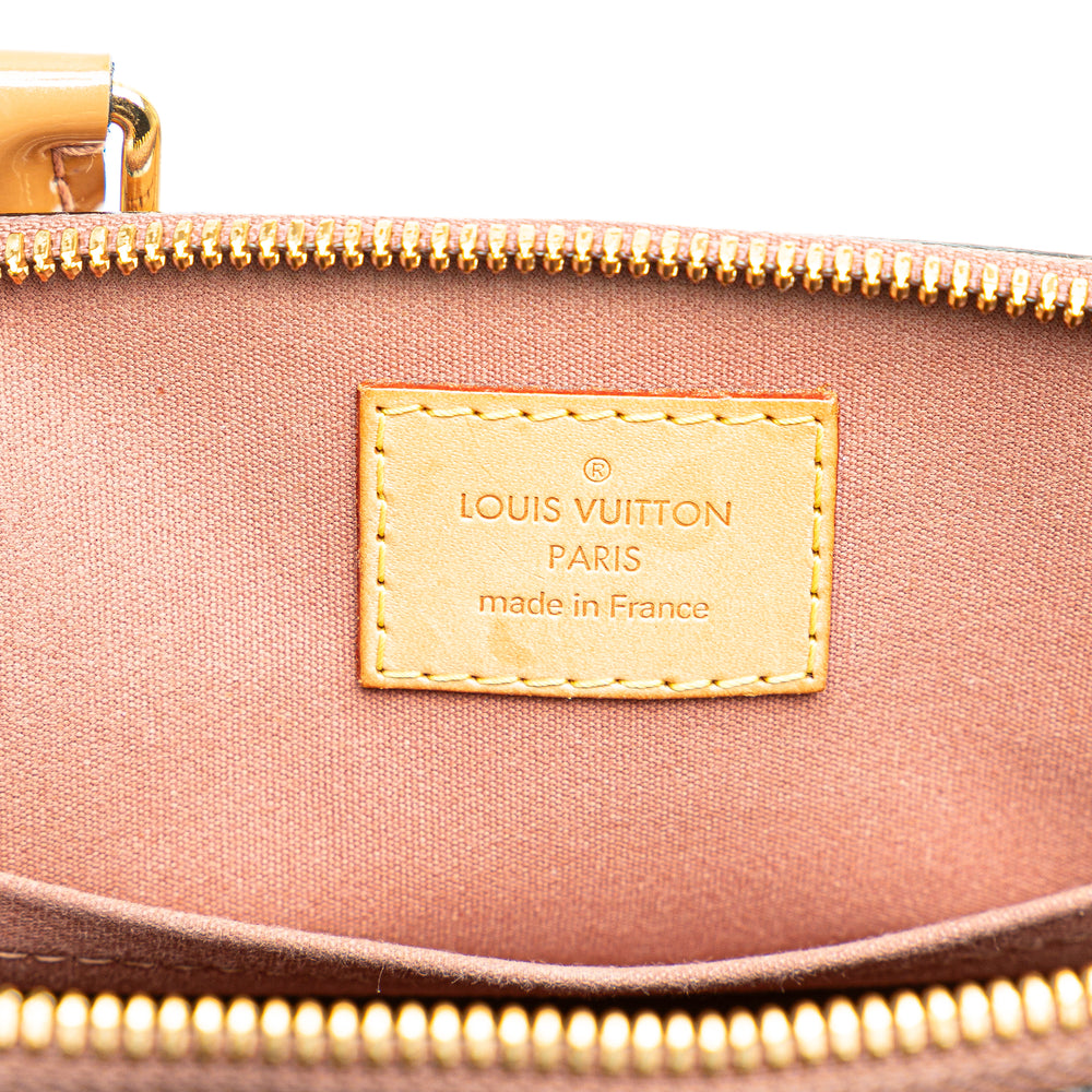 Louis Vuitton Monogram Vernis Alma BB Brown