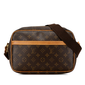 Louis Vuitton Monogram Reporter PM Brown