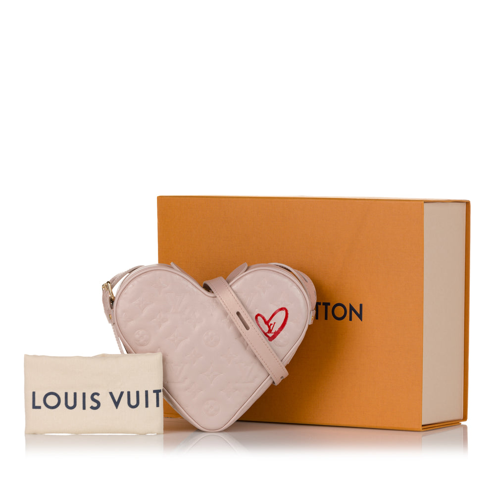 Louis Vuitton Monogram Empreinte Fall In Love Coeur Pink