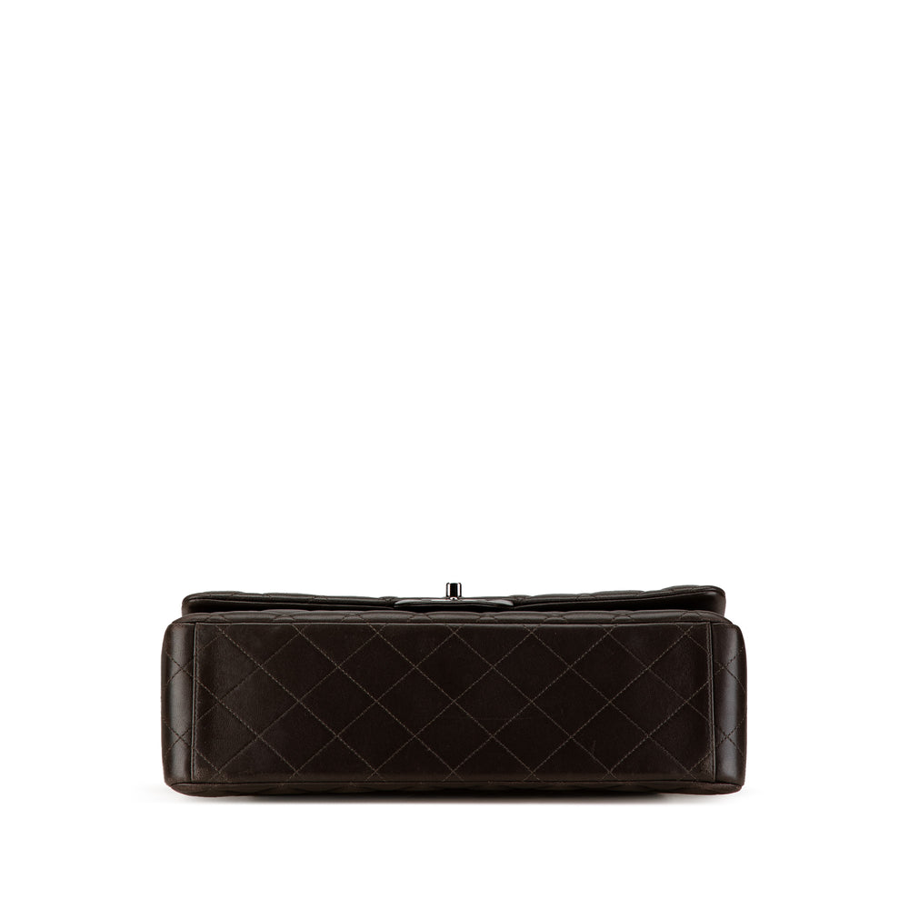 Chanel Maxi Classic Lambskin Double Flap Black