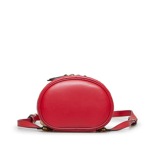 Gucci GG Marmont Round Backpack Red