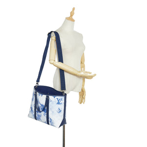 Louis Vuitton Monogram Watercolor Weekend Tote PM Blue