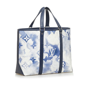 Louis Vuitton Monogram Watercolor Weekend Tote PM Blue