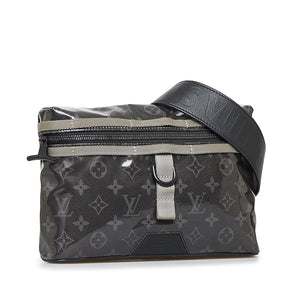 Louis Vuitton Monogram Eclipse Glaze Messenger Brown