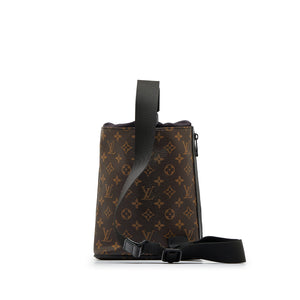 Louis Vuitton Monogram Chalk Sling Bag Brown