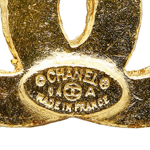 Chanel Triple CC Brooch Gold