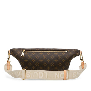 Louis Vuitton Monogram High Rise Bumbag Brown