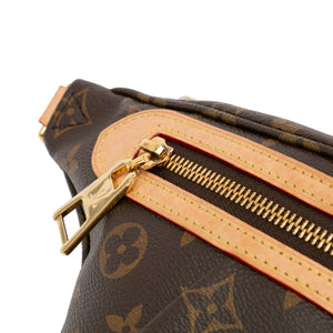 Louis Vuitton Monogram High Rise Bumbag Brown