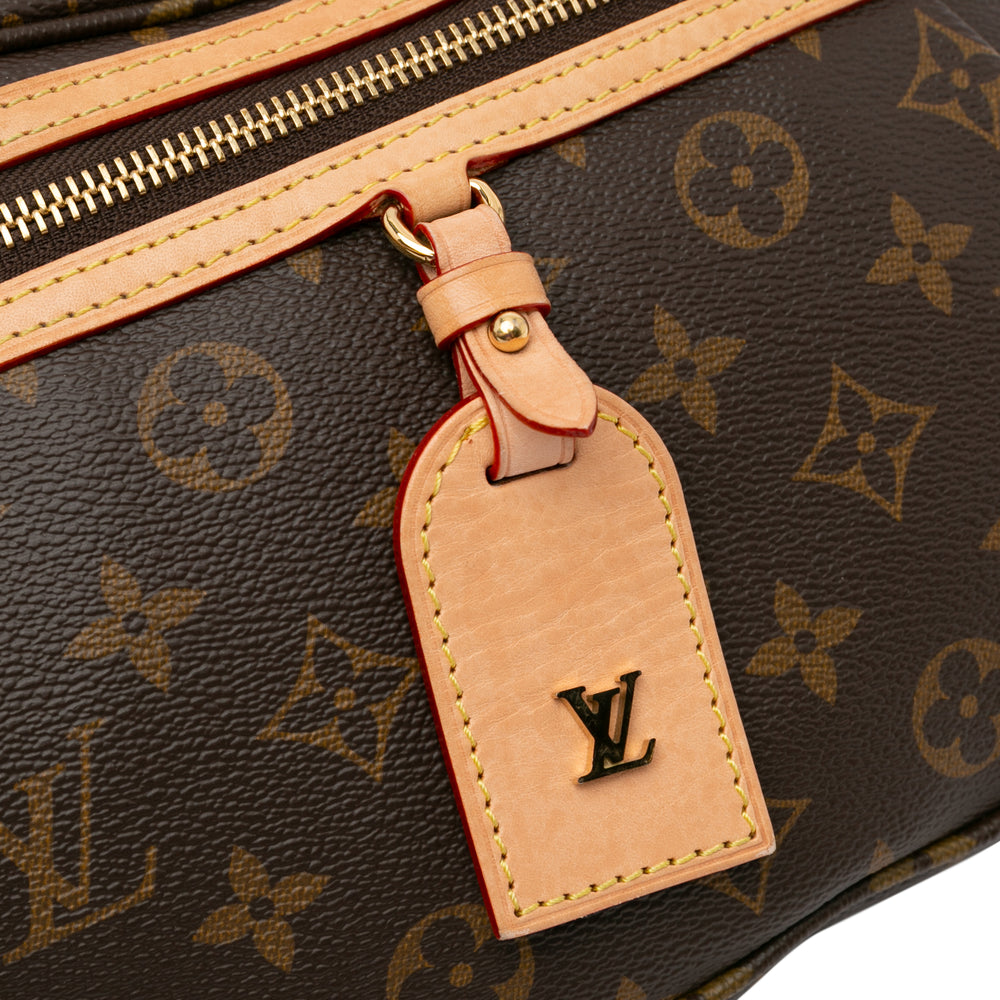 Louis Vuitton Monogram High Rise Bumbag Brown