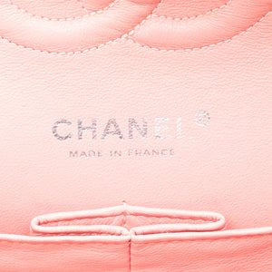 Chanel Medium Classic Tweed Double Flap Pink