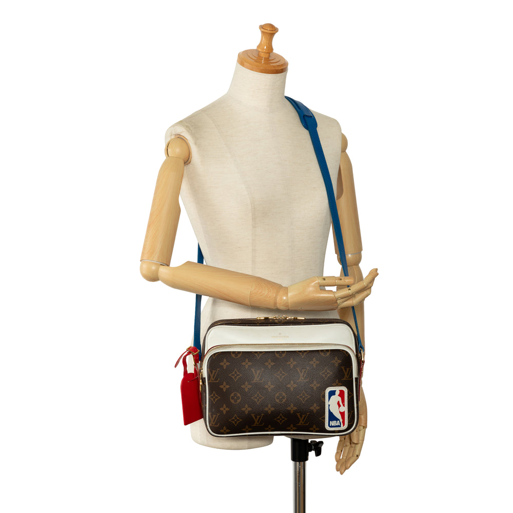 Louis Vuitton NBA Monogram Nil Crossbody Brown