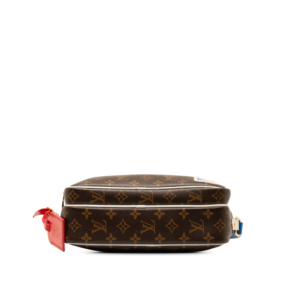 Louis Vuitton NBA Monogram Nil Crossbody Brown