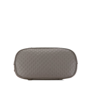 Gucci Mini Microguccissima Dome Satchel Gray