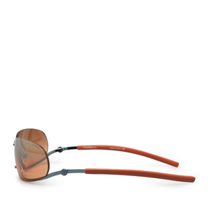 Chanel CC Rimless Sport Sunglasses Brown