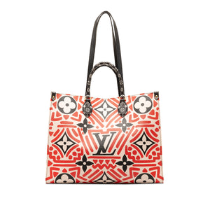 Louis Vuitton Monogram Giant Crafty Onthego GM Red