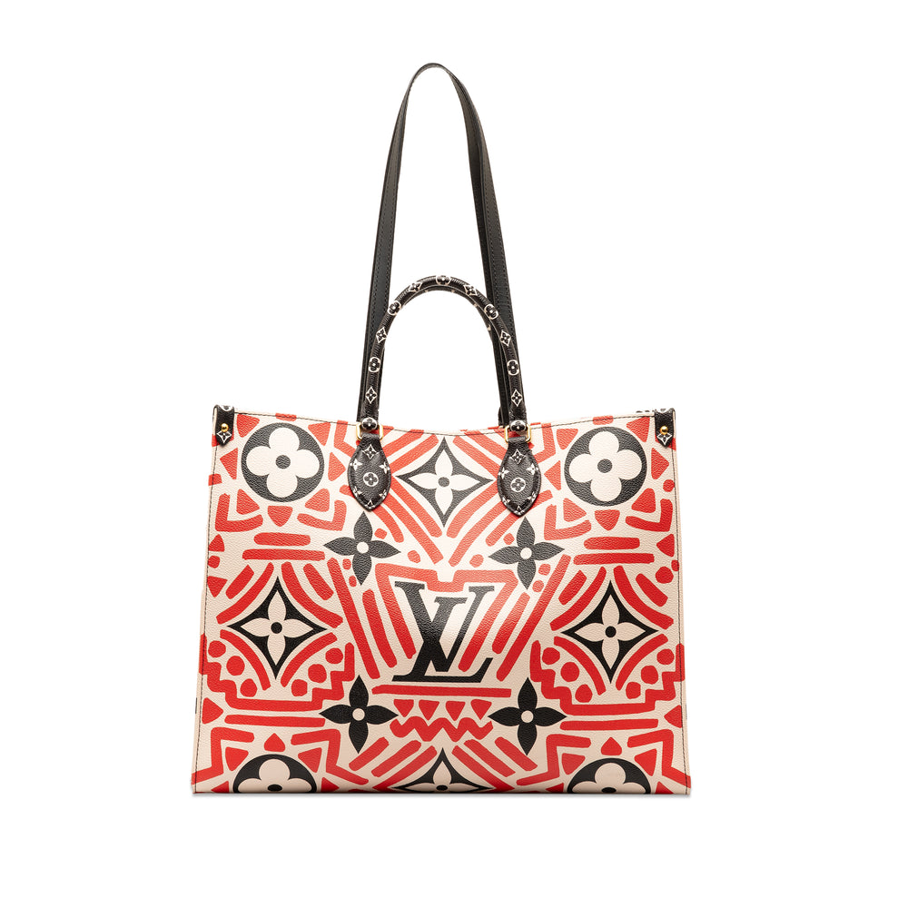 Louis Vuitton Monogram Giant Crafty Onthego GM Red