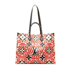 Louis Vuitton Monogram Giant Crafty Onthego GM Red