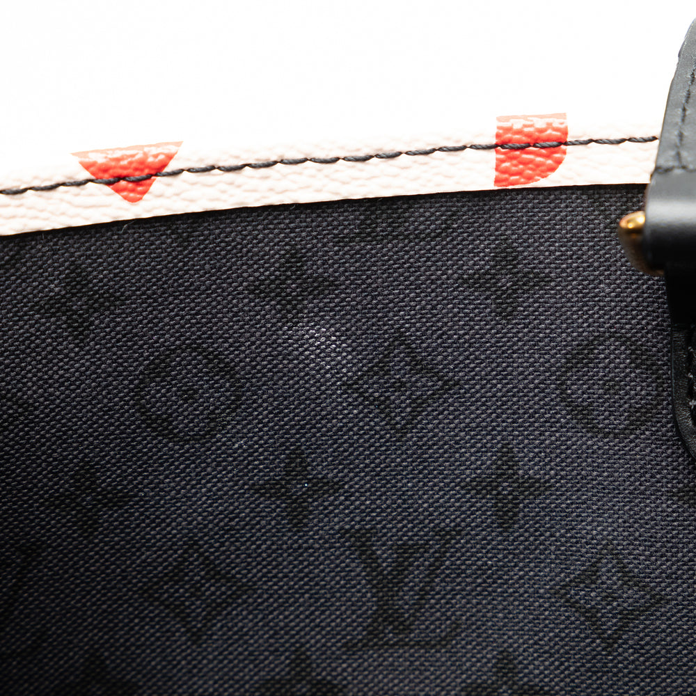 Louis Vuitton Monogram Giant Crafty Onthego GM Red