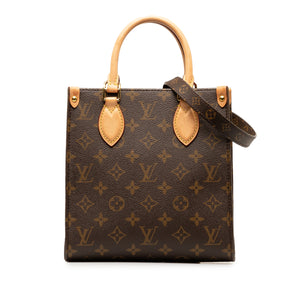 Louis Vuitton Monogram Sac Plat BB Brown